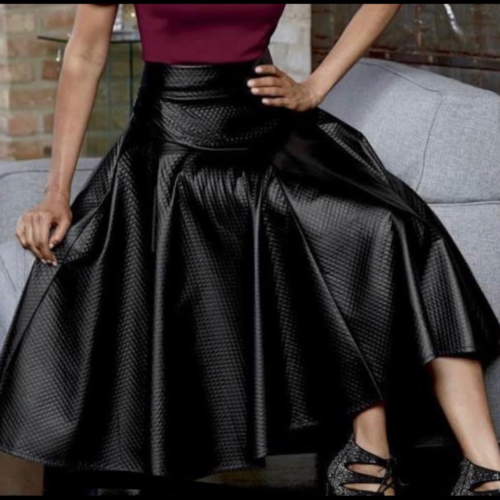 Faux Leather skirt